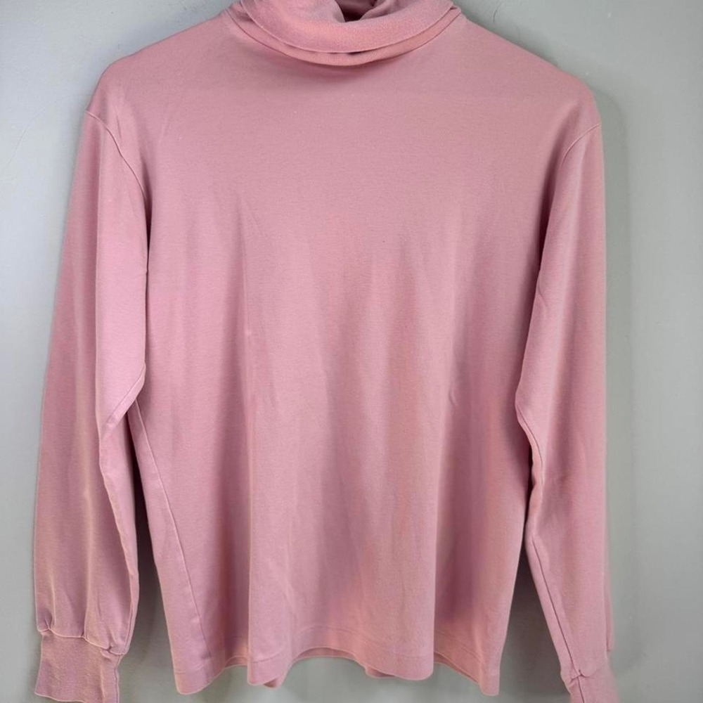 Eddie Bauer women's Pink Turtleneck Sweater #turtleneck #outdoor #vintage